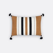 Gestreepte, rechthoekige kussenhoes, Palia