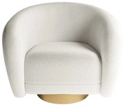 Boucle Design Fauteuil - Wit