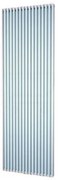 Plieger Venezia M designradiator dubbel verticaal met middenaansluiting 1970x532mm 2148W wit 7253071