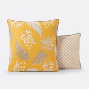 Kussensloop in perkalkatoen, Fougère