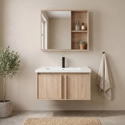 Badkamermeubelset met wastafel Gama T25023 BXM 70CM