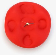 Teun Zwets - Bubble Clock Rood