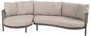 Taste by 4 Seasons Puglia chaise loungebank terre Loungebank bruin weerbestendig