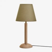 Harry Mangohouten Tafellamp Mangohout & Saliegroen Ø25 Cm Caracas - Sklum