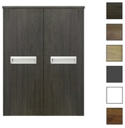 Sanicare kolomkast met inliggende greep 67x90x32cm schots-eiken