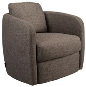 Dutchbone Soho Stone Retro Fauteuil Grijs