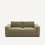 3-zits compacte zetel in linnen fluweel, SKANDER