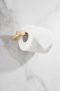 Saniclear Academy toilet rolhouder geborsteld messing mat goud