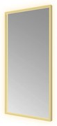 Hotbath &More Square rechthoekige spiegel 50x100cm geborsteld messing PVD