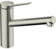 Hansgrohe Zesis eengreeps keukenmengkraan 150 1jet rvs look 74802800