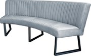 Eetkamerbank - Hengelo - stof Element lichtblauw 16 - geschikt voor ovale tafel 200 cm
