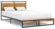 vidaXL Bedframe metaal 120x200 cm