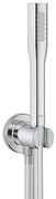 GROHE Euphoria Cosmopolitan Stick Handdoucheset - 1 straalsoort - met houder - met wandaansluitbocht - gladde slang - 150cm - chroom 26404000