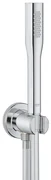 GROHE Euphoria Cosmopolitan Stick Handdoucheset - 1 straalsoort - met houder - met wandaansluitbocht - gladde slang - 150cm - chroom 26404000