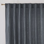 Gewassen linnen gordijn met verborgen lussen Onega