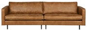 BePureHome Rodeo Classic 3-zits Bank Ecoleer Cognac