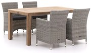 Intenso Borno/ROUGH-S 160cm dining tuinset 5-delig