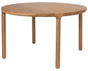 Zuiver Storm Eettafel Rond Eiken - 128 X 128cm.
