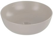 Villeroy & Boch Artis opzetwastafel - 43cm - rond z/krgt almond C+ 417943am