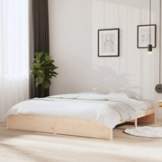 vidaXL Bedframe massief hout 200x200 cm