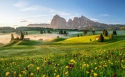 Foto Seiser Alm, Dolomite Alps, Italy, Europe, Achim Thomae