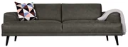 2,5 zitsbank - Lagos - leer Bull antraciet 67