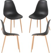 Set 4 Mykle Stoelen