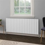 Eastbrook Hadleigh radiator 140x60cm aluminium 2345W wit mat