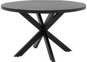 Goossens Eettafel Axilon, Rond 130 x 130 cm