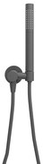 Mueller Ferro staafhanddoucheset met wandaansluitbocht gunmetal