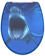 SCHÜTTE Toiletbril met soft-close quick-release SHARK