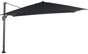 Garden Impressions Hawaii King pole 400x400 - donker grijs - zwart