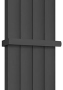 Eastbrook Guardia handdoekhouder voor radiator 55cm antraciet