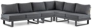 Hoek loungeset 6 personen Aluminium Grijs Lifestyle Garden Furniture Lorenzo