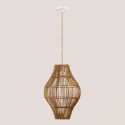 Rotan Plafondlamp Maope Natuurlijk - Sklum