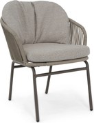 Tuinstoel Rope Taupe-naturel-bruin Coco  Livo