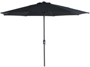 Garden Impressions Lotus parasol Ø300 cm - zwart