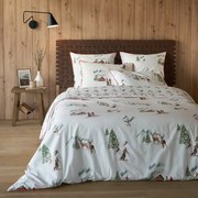 Dekbedovertrek in perkalkatoen, St Moritz