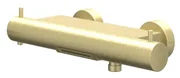 IVY Bond Badthermostaatkraan opbouw - Cooltouch - cascade uitloop - Geborsteld mat goud PVD 6301054
