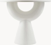 Ronde bijzettafel Anish van keramiek