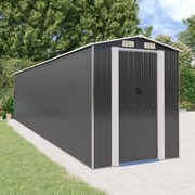 vidaXL Tuinschuur 192x855x223 cm gegalvaniseerd staal antracietkleurig