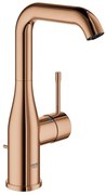 GROHE Essence New Wastafelkraan Opbouw - uitloop 12.7cm - L-size - hoge draaibare uitloop - waste - EcoJoy - warm sunset 32628DA1