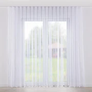 Dekoria Kant en Klaar Golfgordijn van voile, collectie Voile
