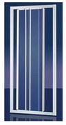 Plieger Economy schuifdeur 3 delig acryl 90x185cm (afstelbaar van 88 tot 94cm breed) wit profiel ZLM38B89419