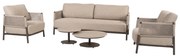 Boaz Savanne stoel bank loungeset 5 delig keramiek terre 4 Seasons Outdoor