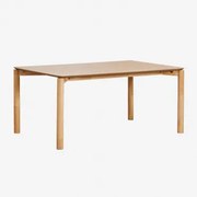 Munden Mdf Eettafel Eikenhout & 200 X 100 Cm - Sklum