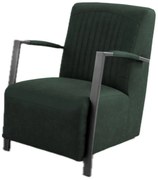 Fauteuil - Dante - Lederlook Missouri groen 10