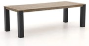 Tuin eettafel ROUGH | Rechthoekig  | Tuintafel Teakhout | 240x100cm | 6 personen | Kees Smit Tuinmeubelen