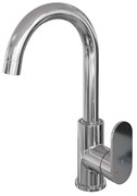 Brauer Chrome Edition Wastafelmengkraan opbouw - hoog - draaibaar - ronde uitloop - model C - chroom 5-CE-003-R1