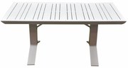 Sevilla lounge tuintafel aluminium wit